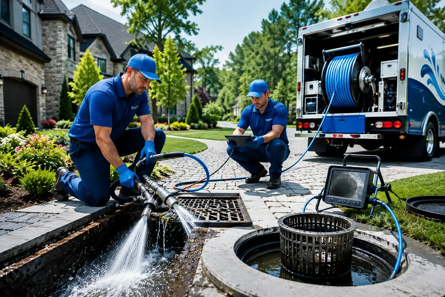 Local outdoor drain cleaning professionals in Saint Germain, WI