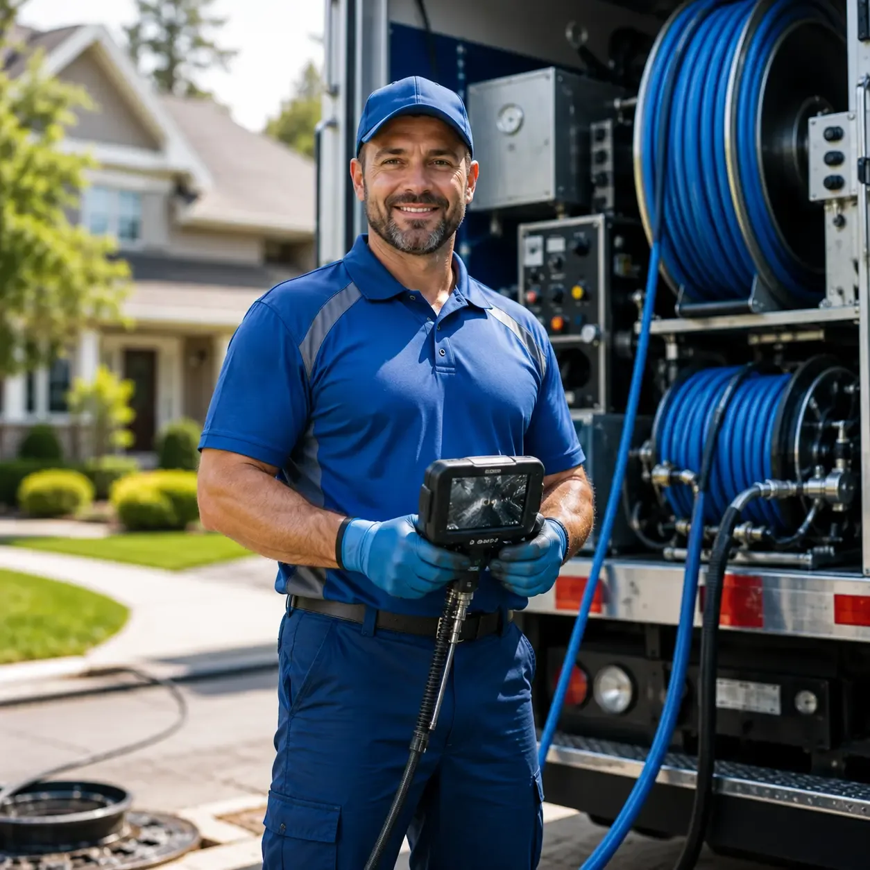 Local outdoor drain cleaning specialists in Saint Germain, WI